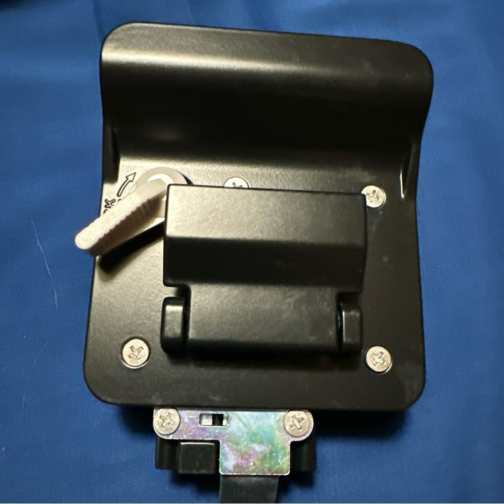 Black Rv lock Bracket
